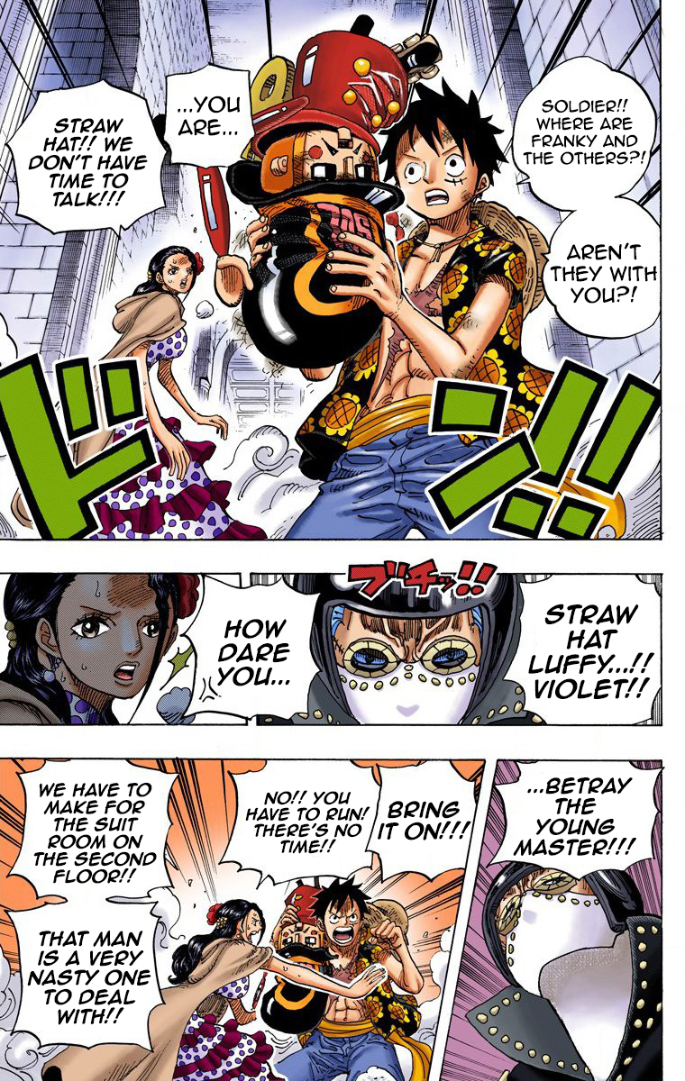 One Piece - Digital Colored Comics Chapter 740 10